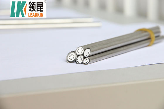 qualité  SS304 12.7mm RTD Sensor Cable  Extension Wire MgO 3 Core usine