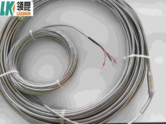 SUS304 câble de compensation thermocouple de type K protégé 4 noyau 0,5 mm