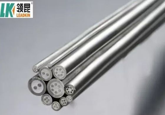 Matériau de gaine en acier inoxydable isolé minéral gaine thermocouple câble MI