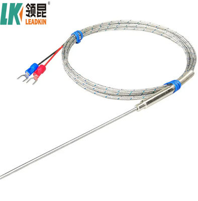 Probe de température thermocouple de type K avec enveloppe NiCr-NiSi / NiCr-NiAl pour une plage de température allant jusqu'à 400 °C