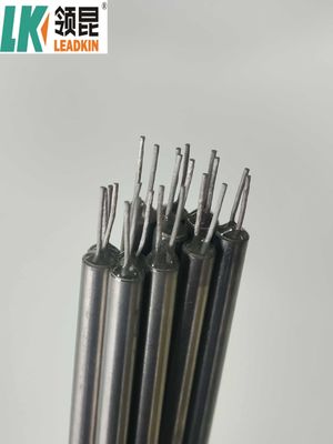 Cable à enveloppe métallique isolé en MgO minéral pour la connexion de thermocouple et de machine d'instrument